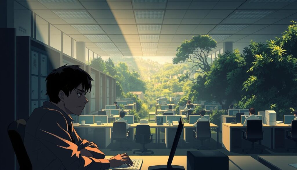 work-life balance landscape